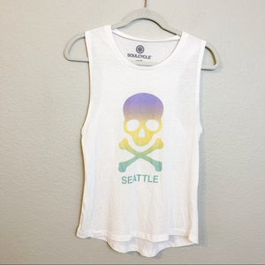 Soulcyle Skull Seattle Workout Tank